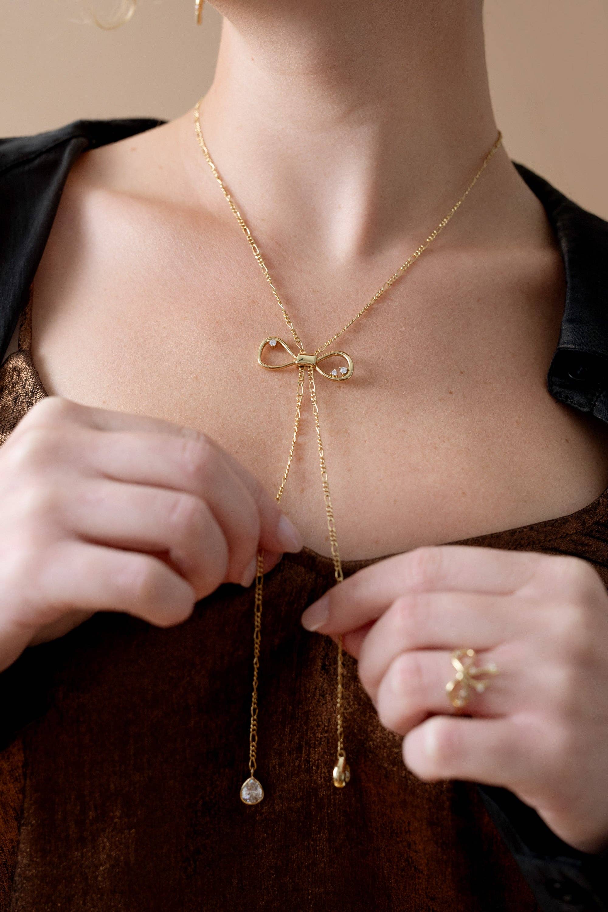 Alex and Ani - Wholesale Pendant/Charm Necklace - Coquette Bow Necklace2