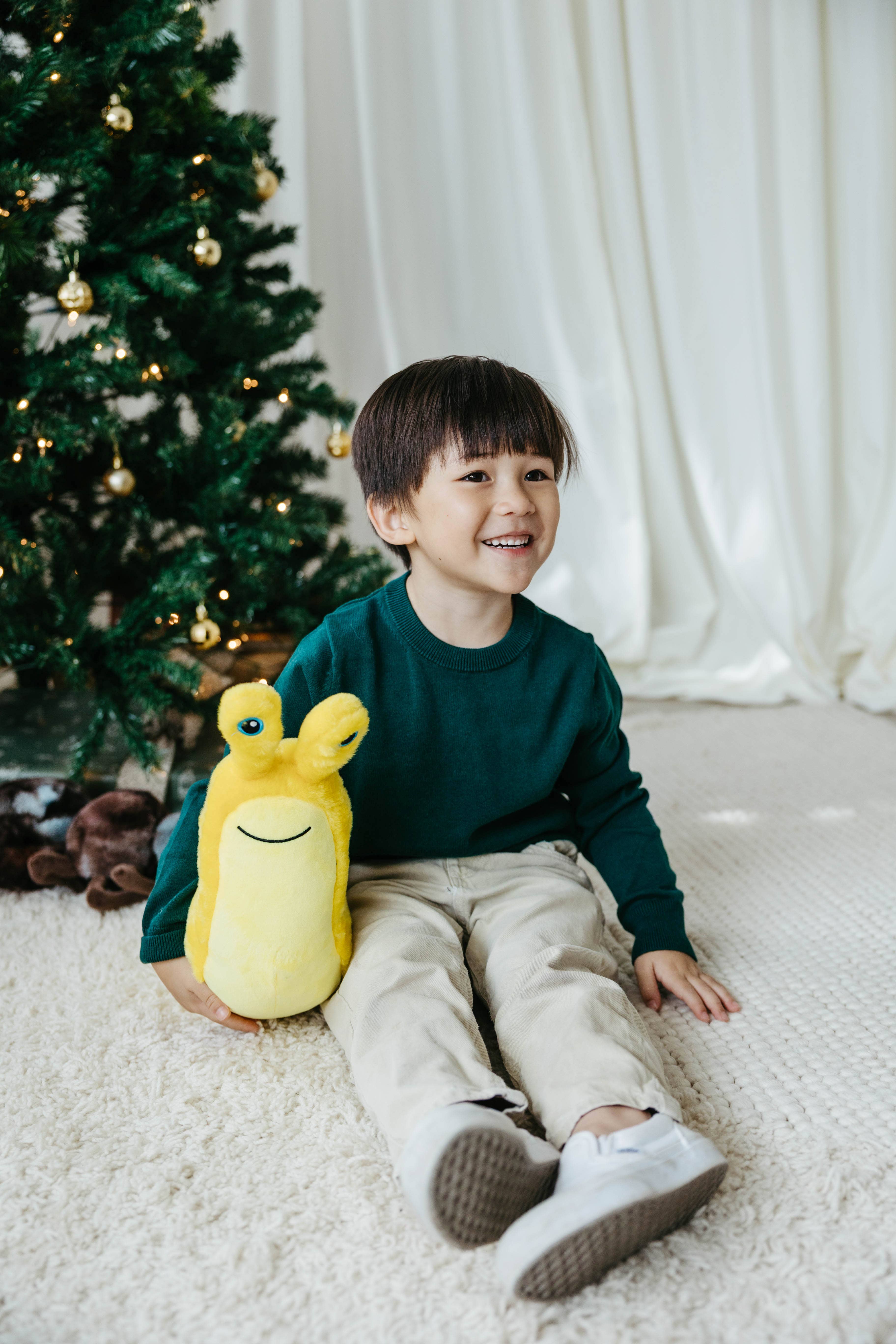 The Petting Zoo - Vendita all'ingrosso Peluche - Bambini e neonati - Lumaca Banana da 16" (40 cm)1