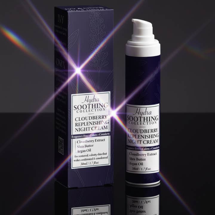 IVY & ONYX | Step 5(PM): Fragrance-Free Cloudberry Replenishing Night Cream for wholesale by IVY & ONYX