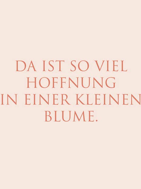 Ansichtkaart "Zoveel hoop…" voor wholesale door WUNDERWORT by Angela Gwinner