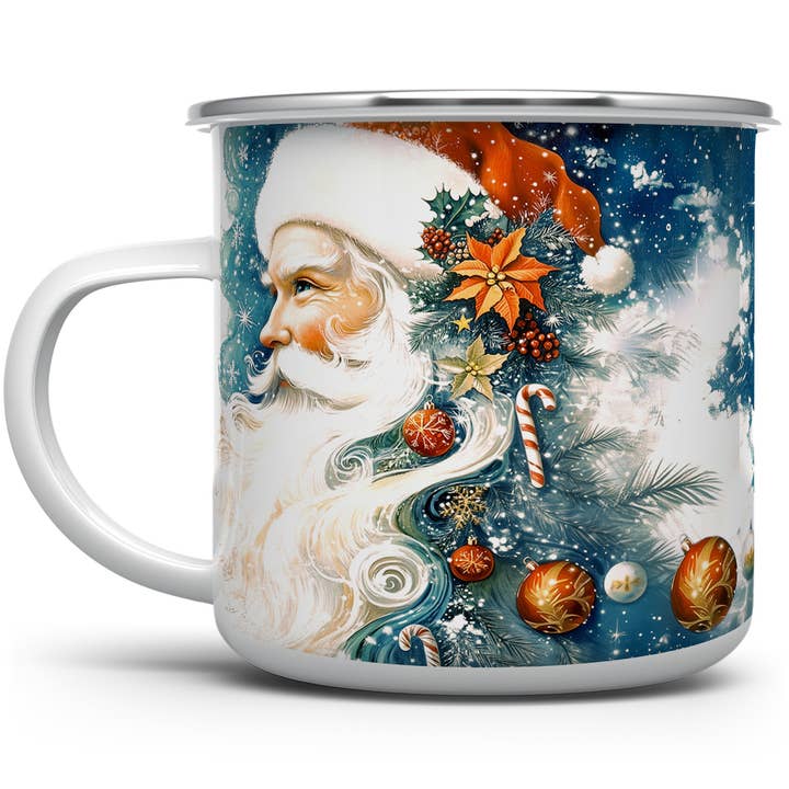 Magical Santa Camp Mug, Whimsical Christmas Holiday Gifts for wholesale by Loftipop