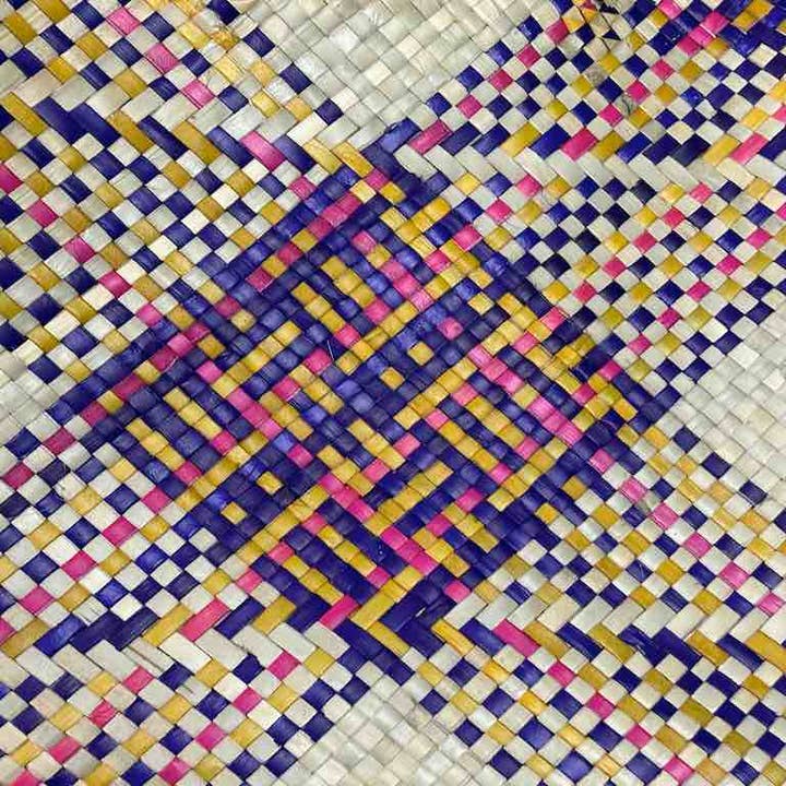 The Niger Bend - Wholesale Beach bag - Large Pandan Straw Beach Handbag-Philippines1