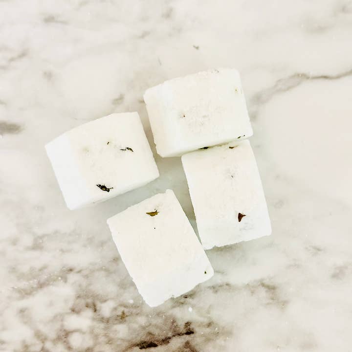 Salt & Sage Apothecary - Wholesale Shower steamer/bomb - Peppermint + Eucalyptus Mini Shower Steamers4