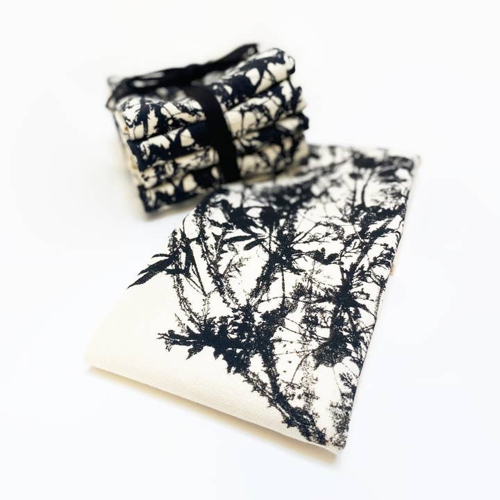 Wildflowers Heart Napkins for wholesale by Planetarium