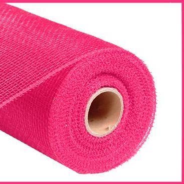 General Wholesale Inc - Wholesale Craft Supplies - 10"X10YD HOT PINK MESH - RE1302110