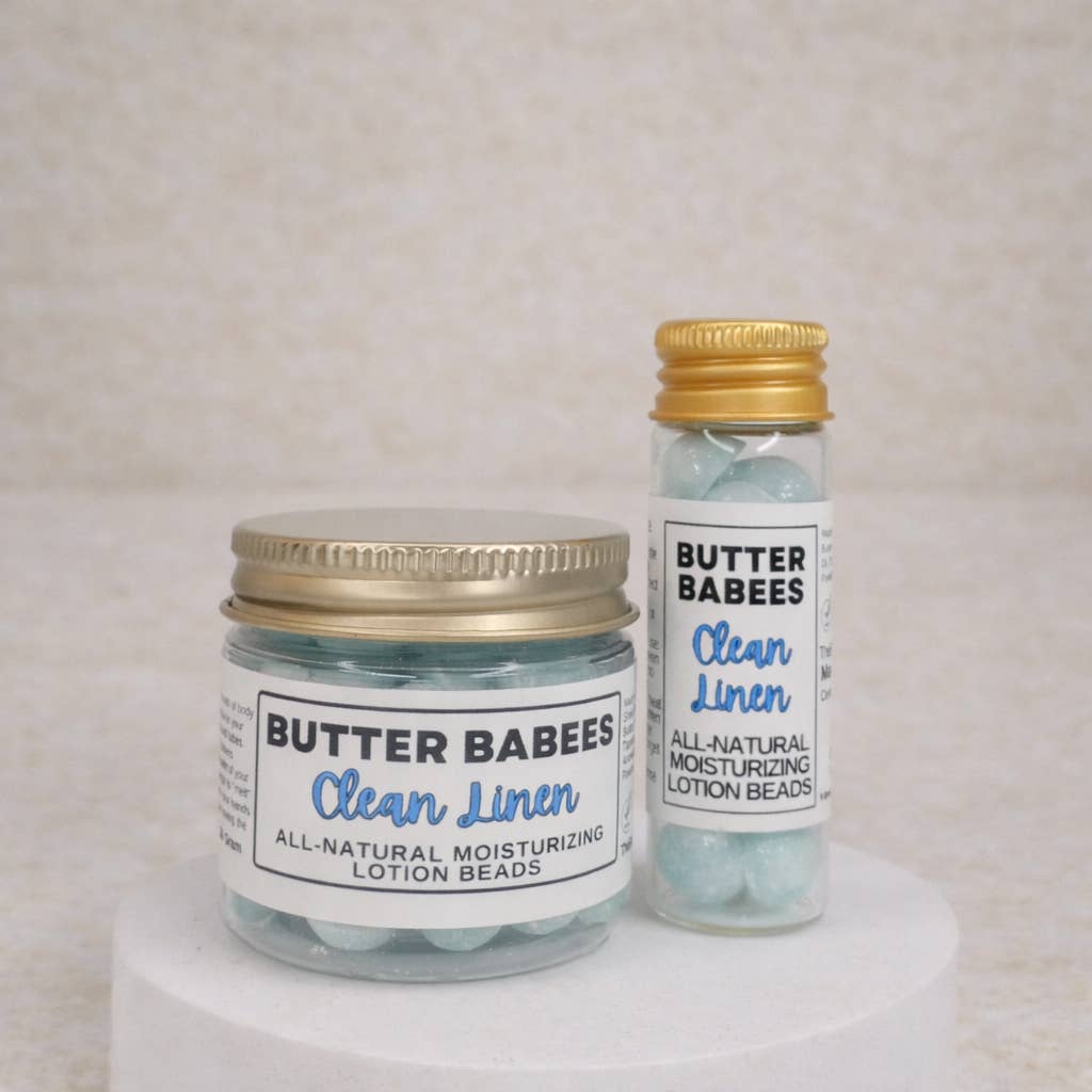 Dot & Co. - Wholesale Body Balm/Butter - Clean Linen- Solid Shea Body Butter handmade natural lotion