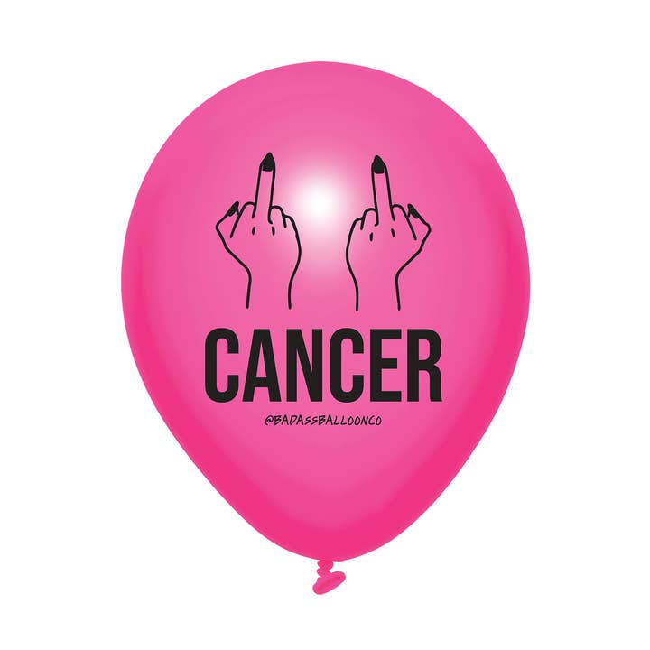 Fuck Cancer for wholesale by Badass Balloon Co.