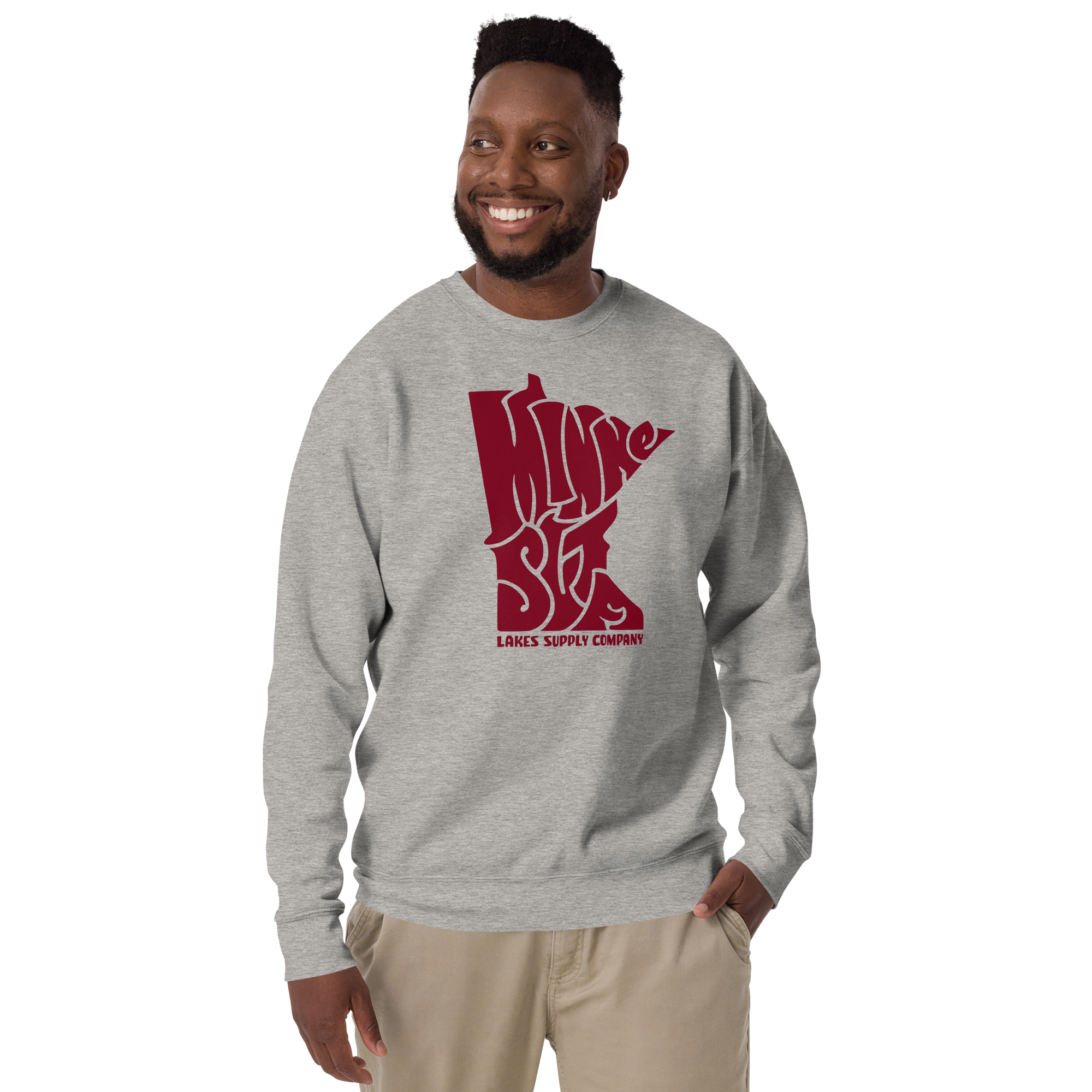 Lakes Supply Co. - Wholesale Graphic Sweatshirt - Unisex - Minnesota State Sweatshirt7