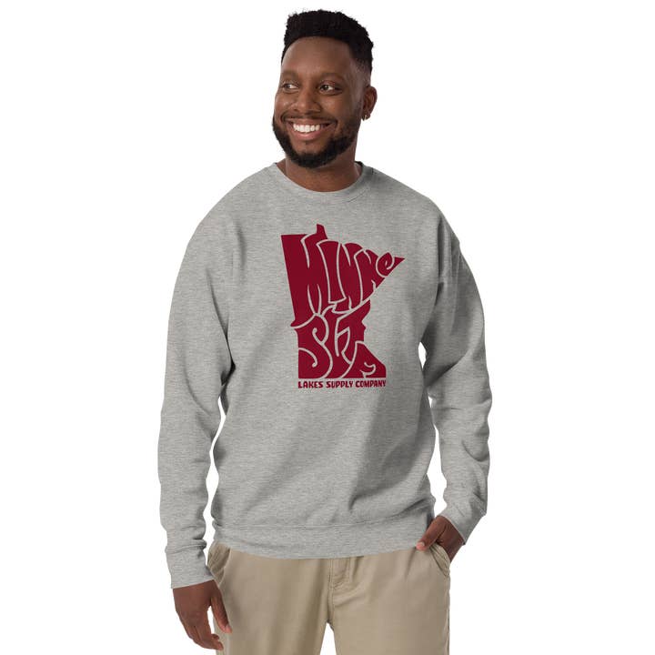 Lakes Supply Co. - Wholesale Graphic Sweatshirt - Unisex - Minnesota State Sweatshirt7