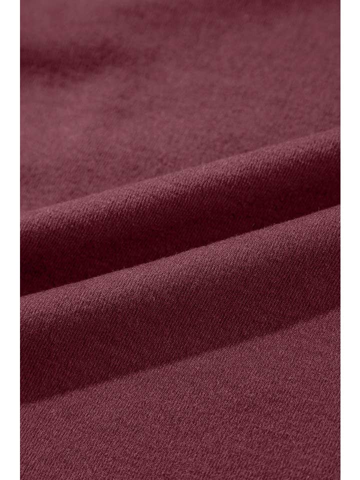 PRETTY BASH - Wholesale Knit Top - Women's - Solid Reverse Seam Crew Neck Long Sleeve Top41