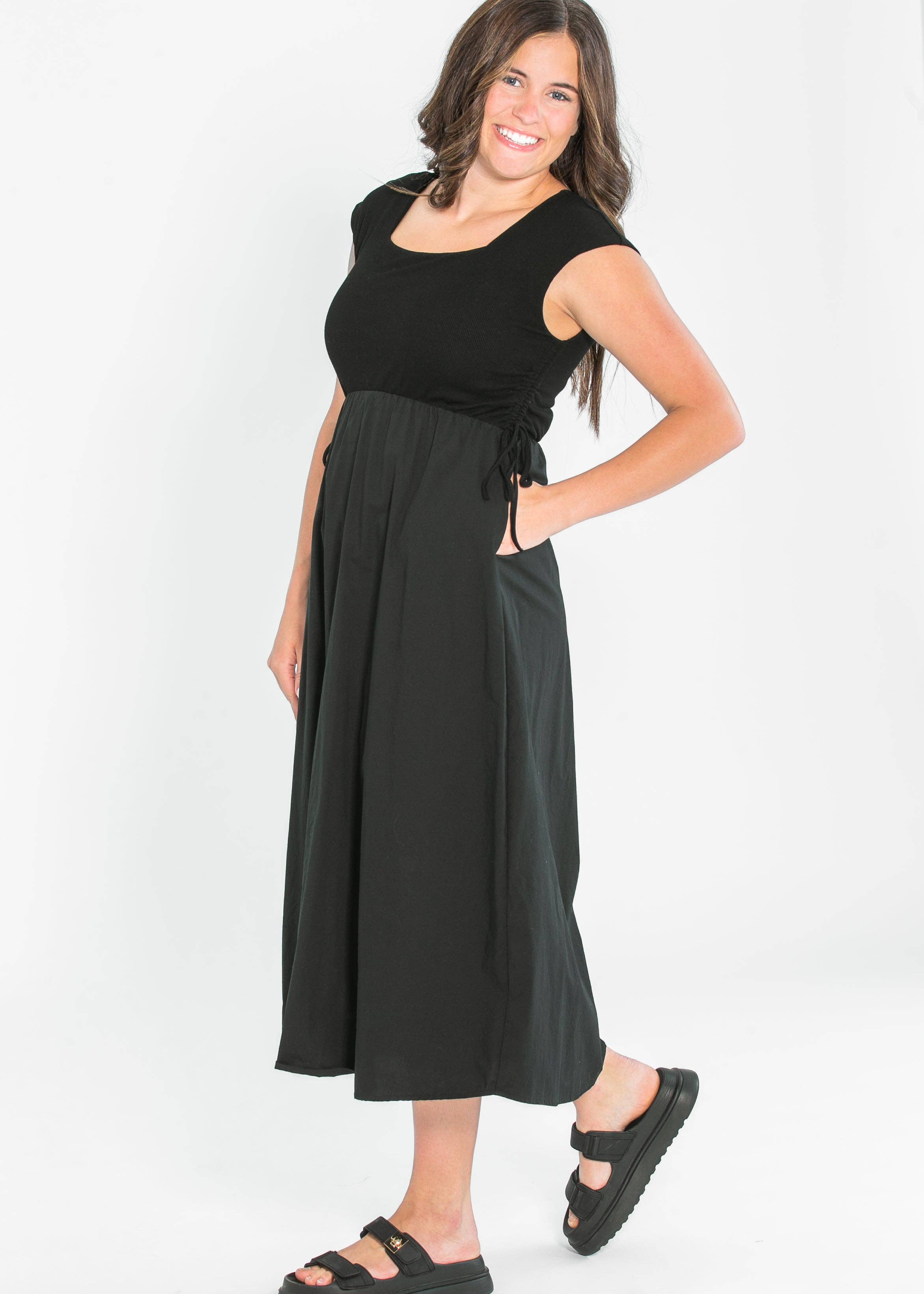 Inherit Clothing Company - Wholesale Dress - Women's - Eleanor A-line Maxi Dress10