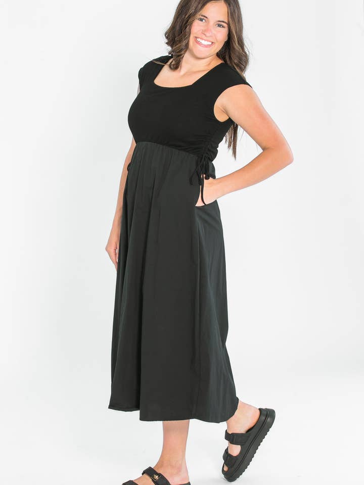 Inherit Clothing Company - Wholesale Dress - Women's - Eleanor A-line Maxi Dress10