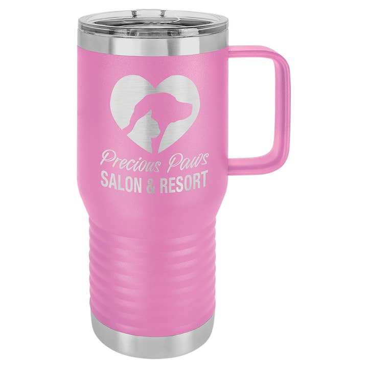 A to Z Imaging and Design - Wholesale Insulated Mug/Tumbler - Custom 20oz Insulated Travel Mug with Slider Lid8