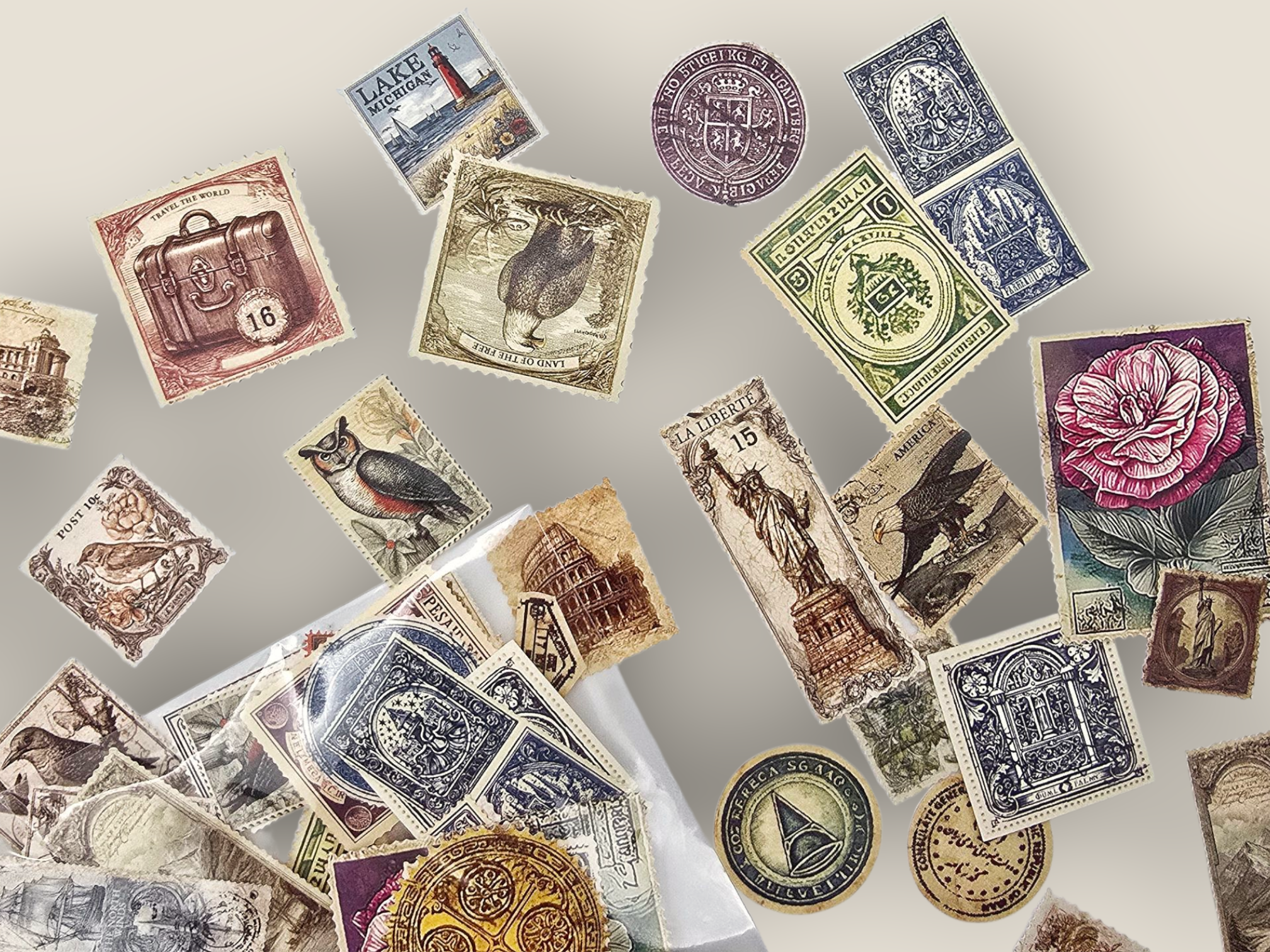 CoraCreaCrafts - Wholesale Cutouts - Stamps Paper Cutouts2