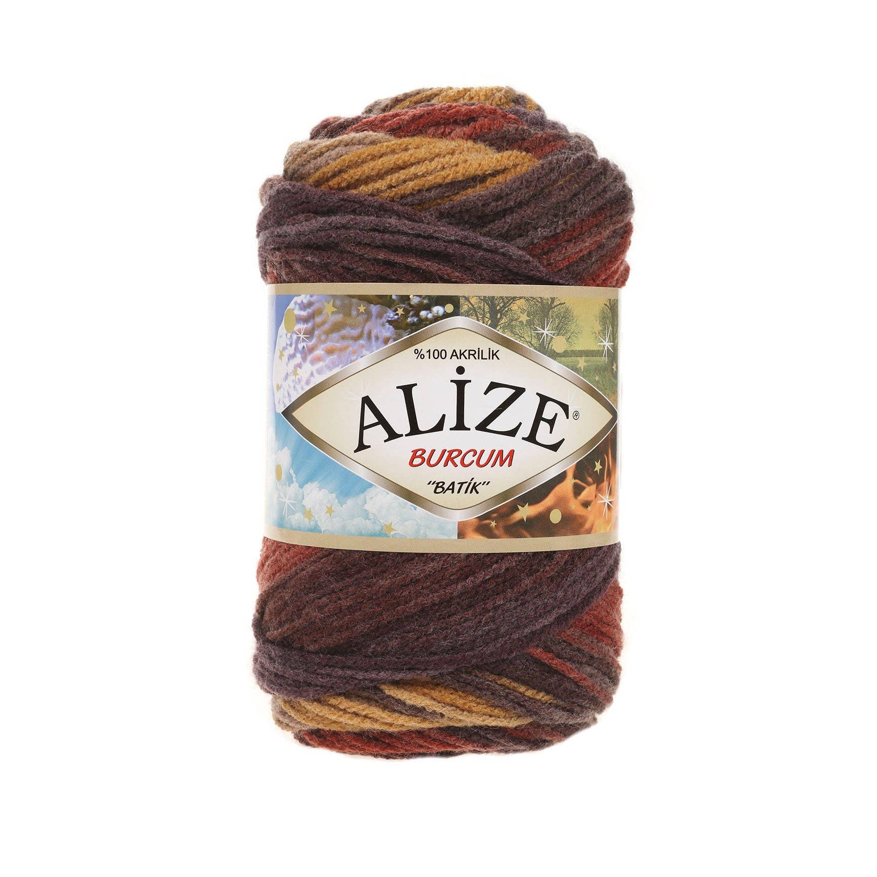 Wollbiene - Wholesale Yarn - Alize Burcum Batik 100 g25