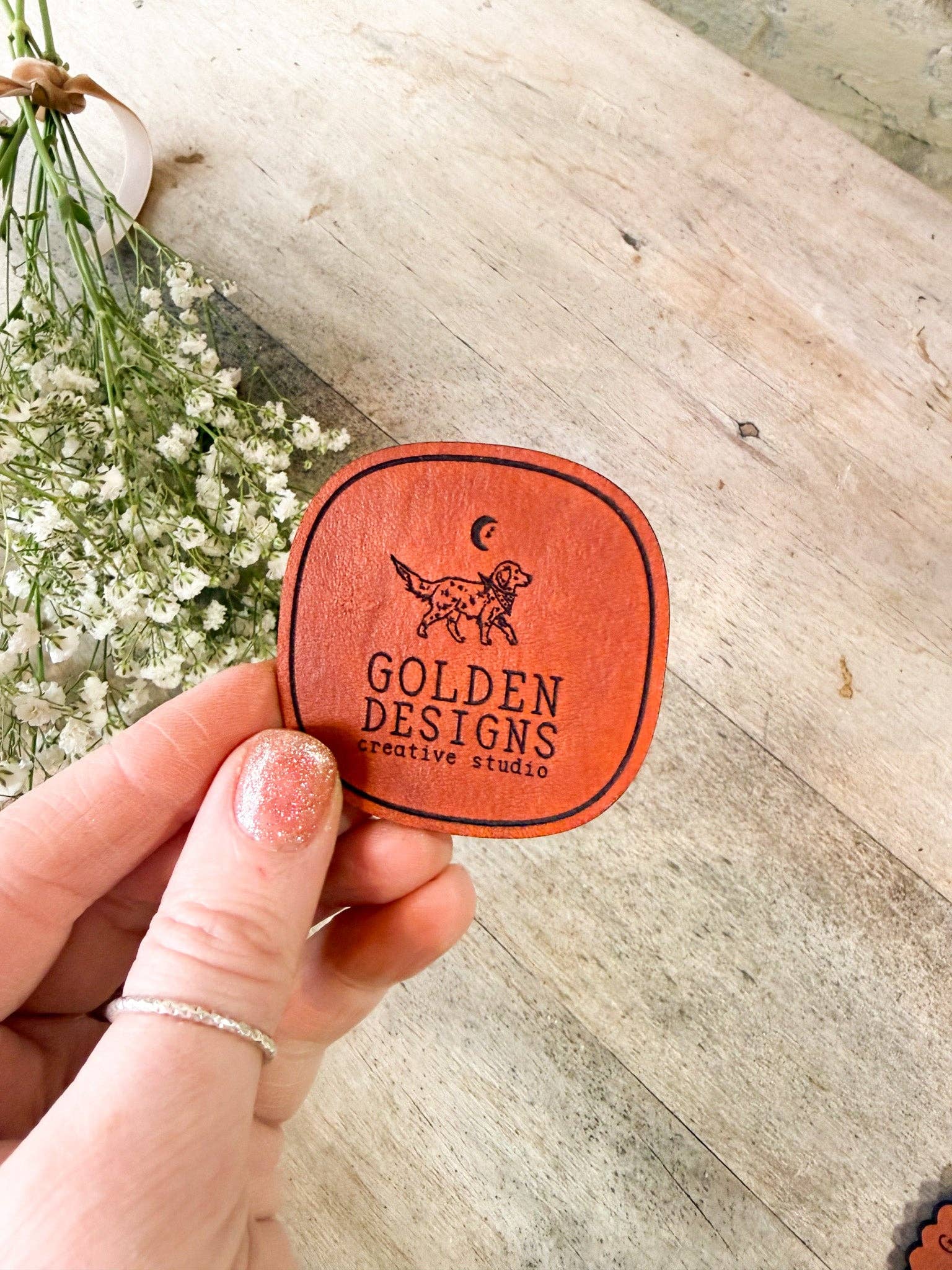 Left Grain - Wholesale Patch - Custom Leather Patch – Patch Only3