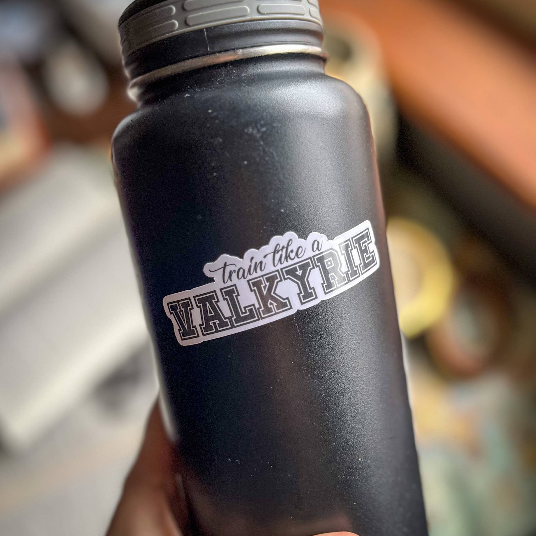 Well Read Babes - Wholesale Sticker - ACOTAR Train Like Valkyrie Romantasy Bookish Kindle Sticker2