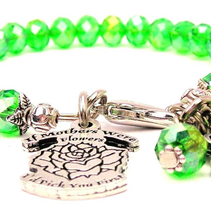 Wenn Töchter Blumen waren Kristall Splash of Color für den Großhandel von Chubby Chico Charms