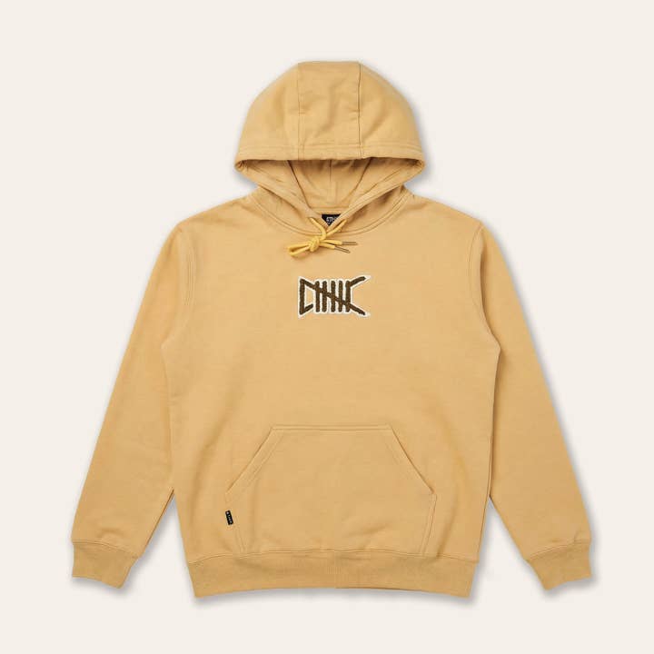 Sudadera con capucha de chenilla | Beige para venta al por mayor de Ethik Worldwide
