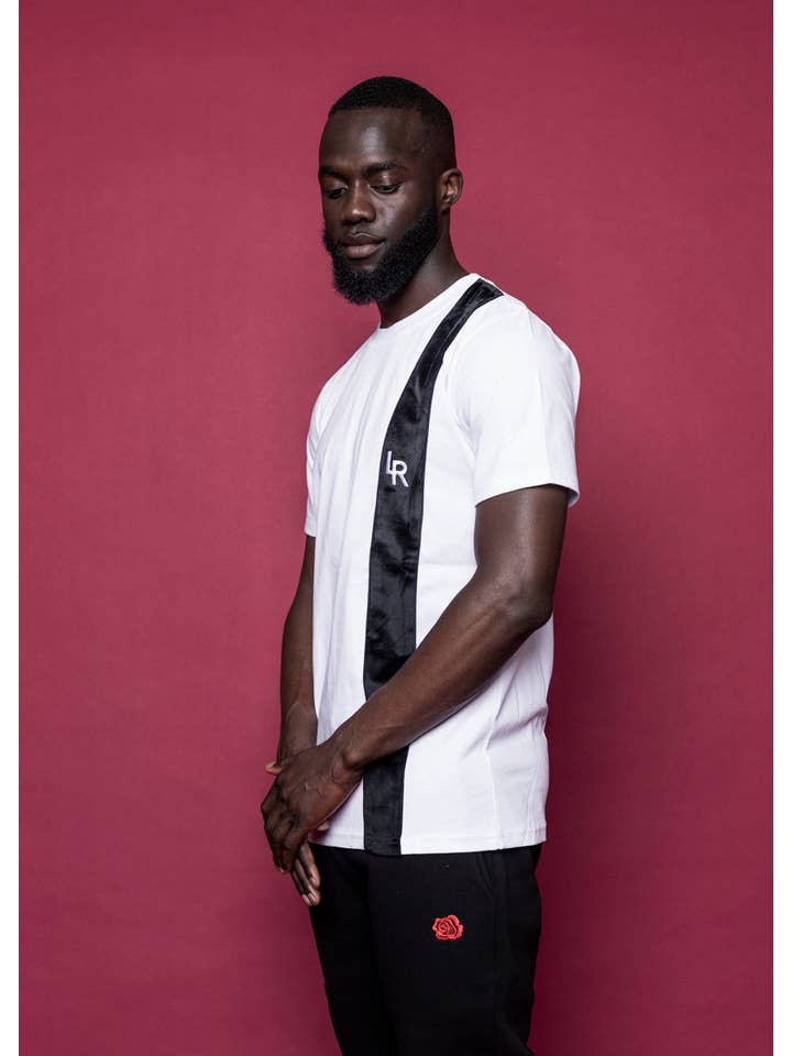 LA ROSA COPENHAGEN - Venta al por mayor Camiseta - Hombre - Camiseta Lr negra/blanca