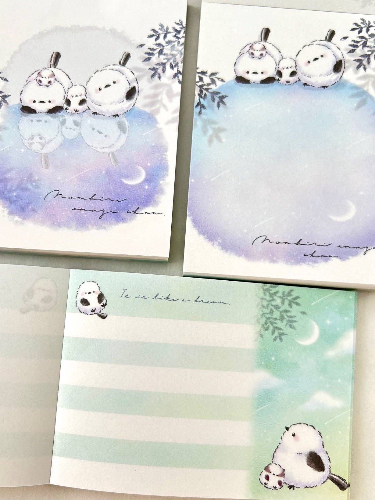 BCmini - Wholesale Notepad - 114510 Snow Birds Moon Mini Notepad-107