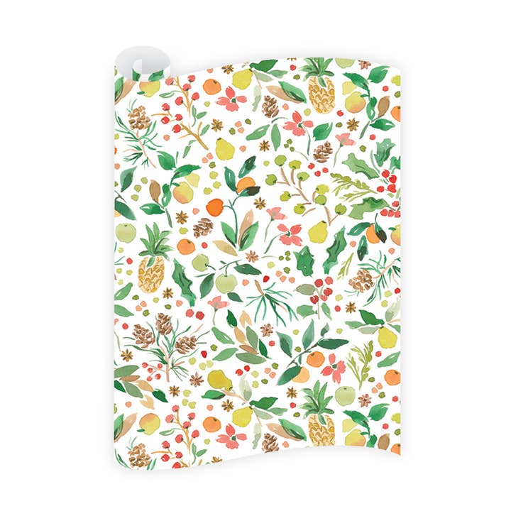 Virginia Holiday Wrapping Paper Roll for wholesale by Dogwood Hill