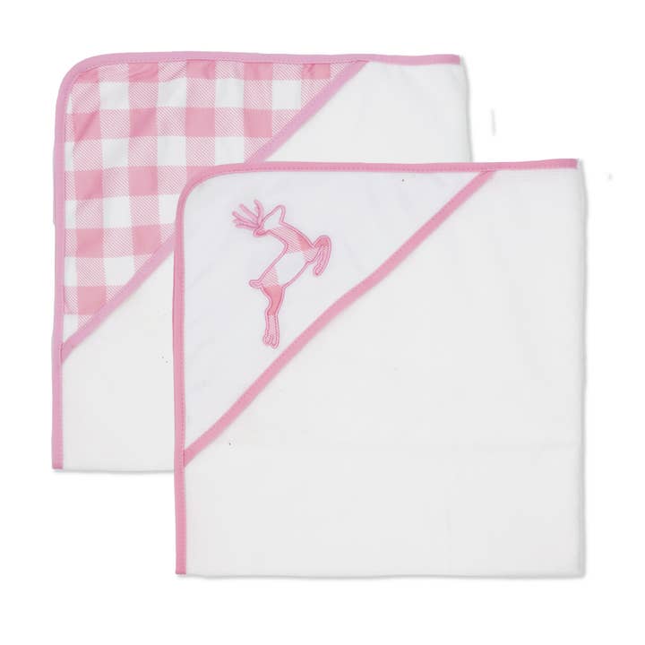 Paquete de 2 toallas con capucha para venta al por mayor de Rose Textiles