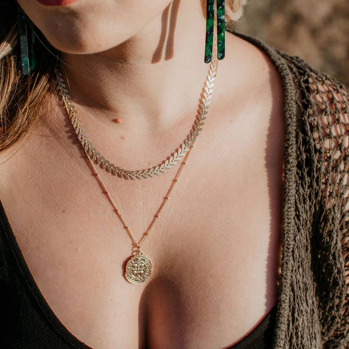 Moxie Collective (formerly Atonement Design) - Vente Collier ras-de-cou - Tour de cou flèche6