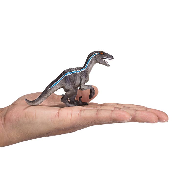Mojo - Wholesale Figurine Toy - Kids - Mojo Velociraptor Crouching Dinosaur Figurine1