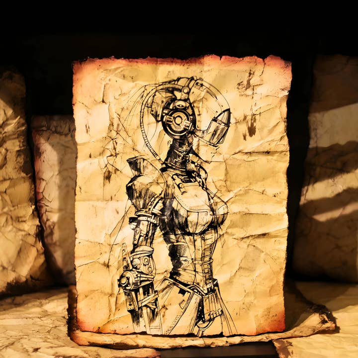 Steampunk Rol: "Automaton" Afdrukken van handgemaakte spreuken voor wholesale door Kutuleras