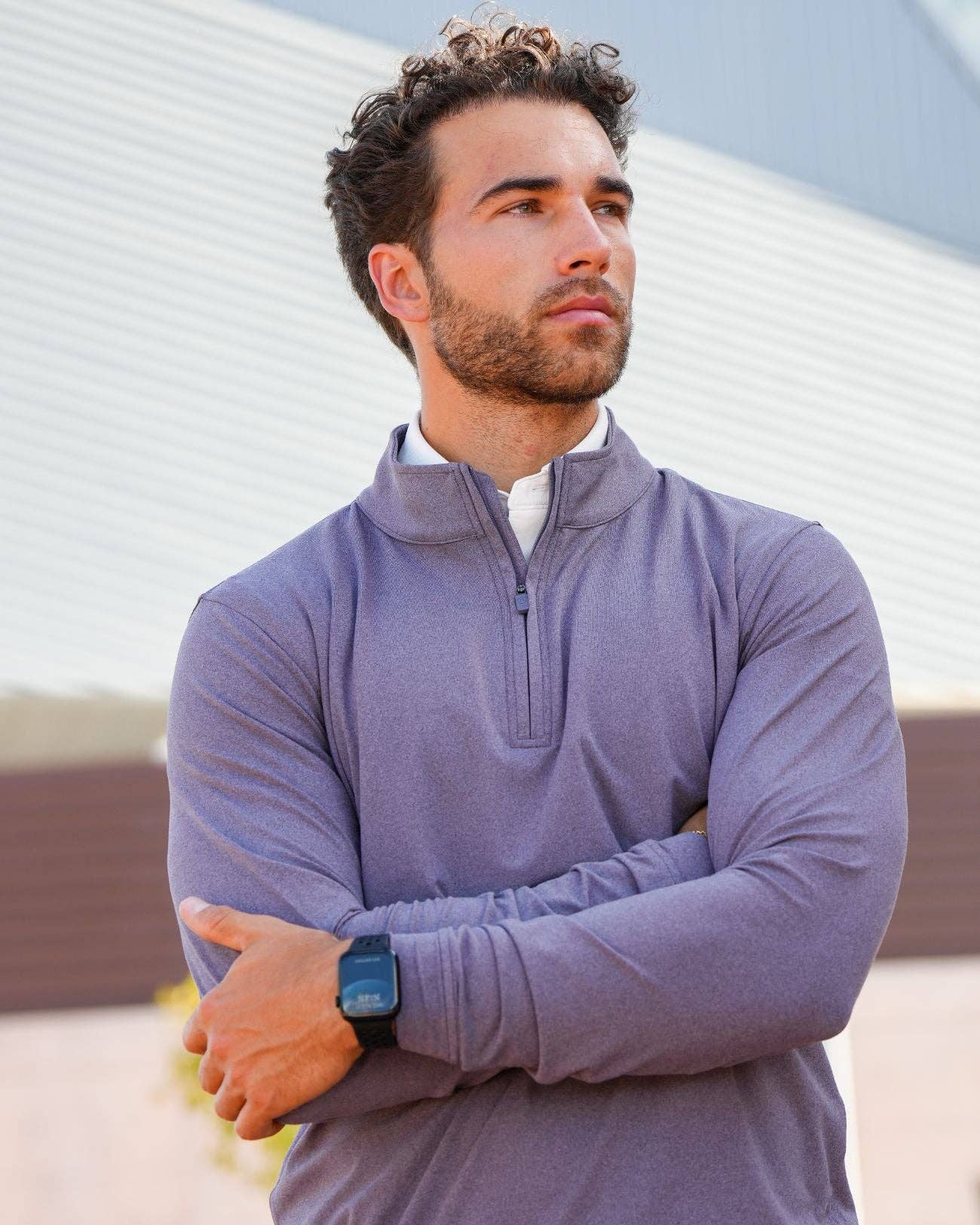 USA Palm – Polo - Homem por atacado – Fecho de 1/4 Mesclado107