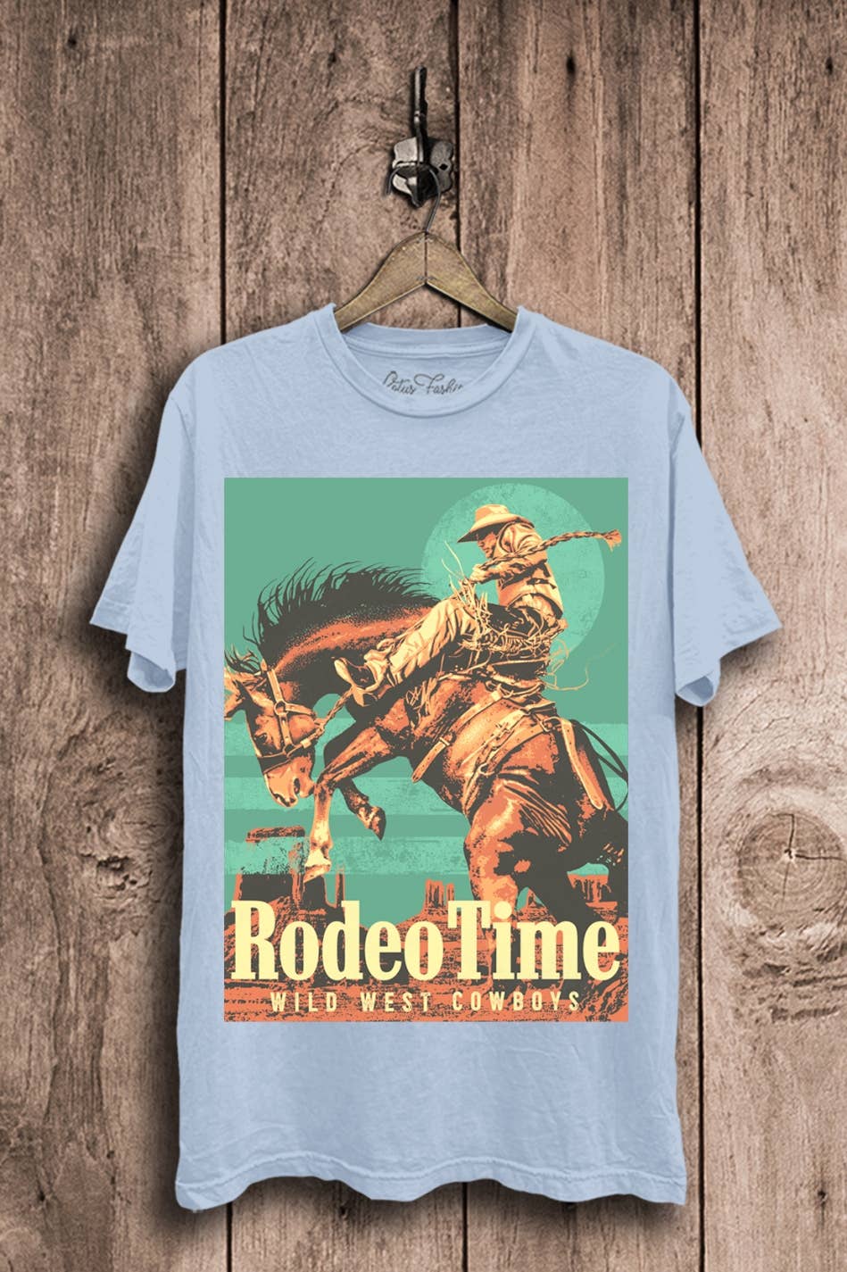 Lotus Fashion Collection - Wholesale T-Shirt (Graphic) - Women's - Rodeo Time Wild West Cowboys Graphic Top3