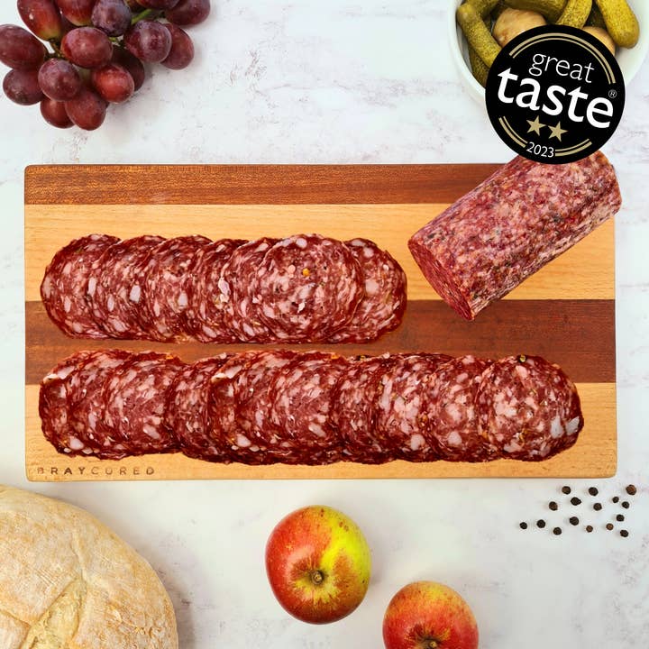 Fennel Salami by the kg - Award-Winning British Charcuterie for wholesale by Bray Cured