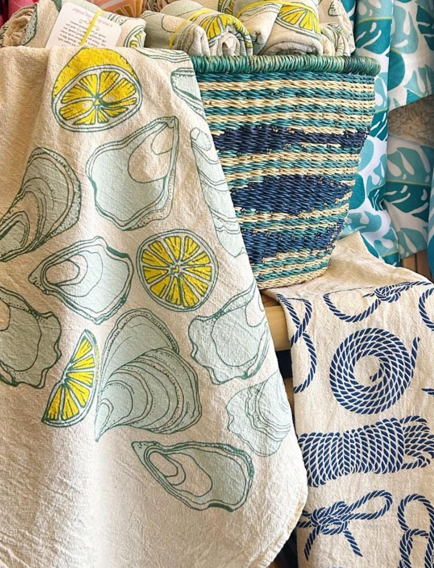 noon designs - Wholesale Tea Towel - Oysters Tea Towel5