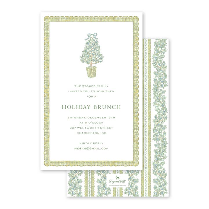 Invito in scatola Carolina Tree per la vendita all'ingrosso da parte di Dogwood Hill