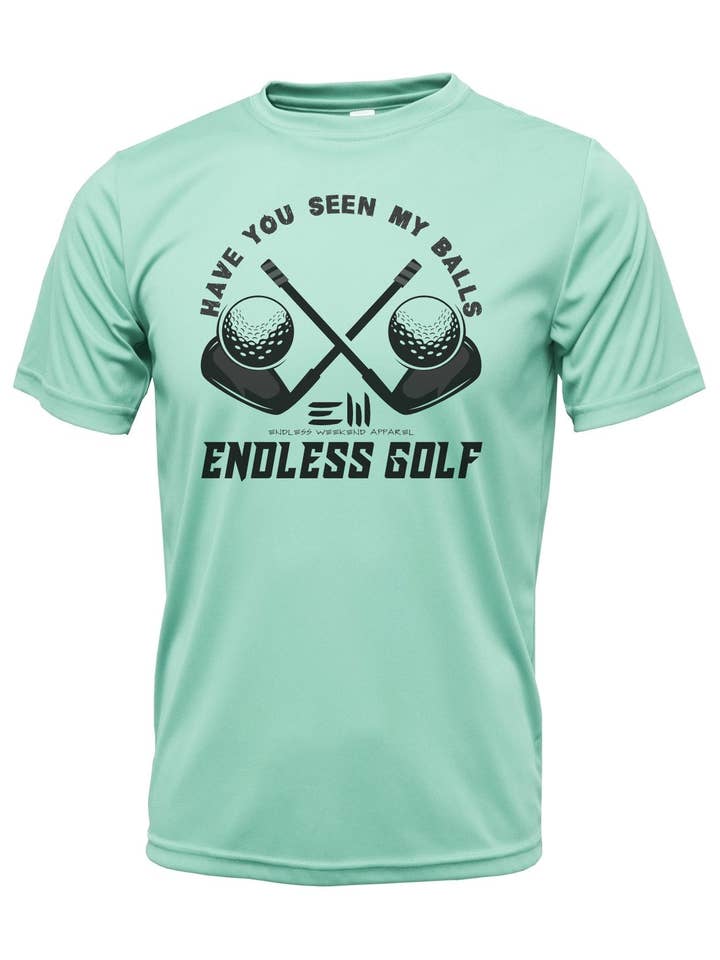 ¿HAS VISTO MI CAMISETA DE GOLF CON PELOTAS? para venta al por mayor de Endless Weekend Apparel