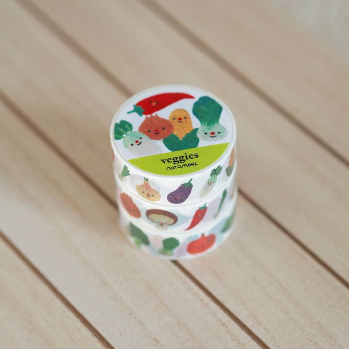 natamori - Wholesale Washi Tape - veggies • washi tape2