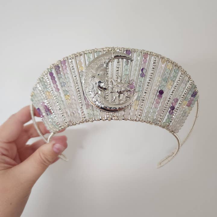 Fluorite Celestial Crown for wholesale by The Queen of Quartz