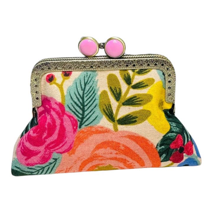 Kiki & Syds - Wholesale Clutch Bag - Women's - Kiki & Syds ON THE GO Credit Card Clutch - Joliet Rose Cream