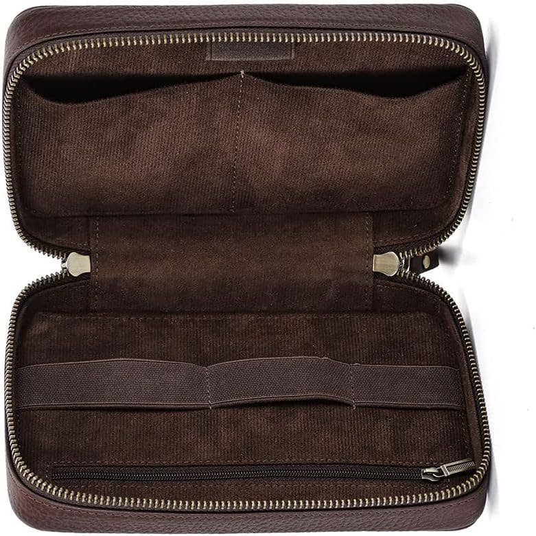 VIGOR - Vendita all'ingrosso Astuccio - Unisex - Custodia in Pelle per Accessori Elettronici da Viaggio Tech3