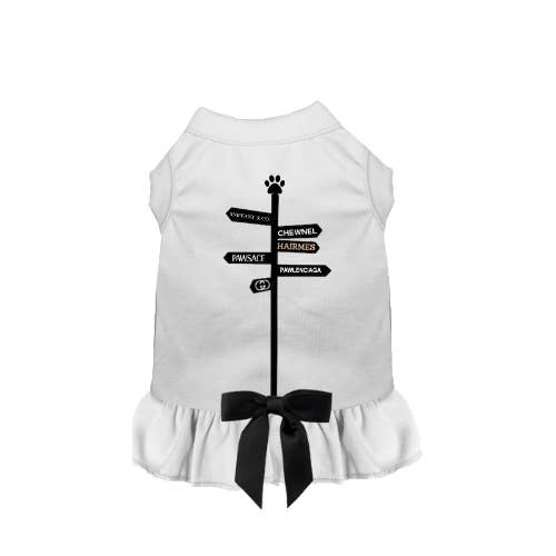 Abito/camicia per cani Fancy Directions per la vendita all'ingrosso da parte di Bark Fifth Avenue