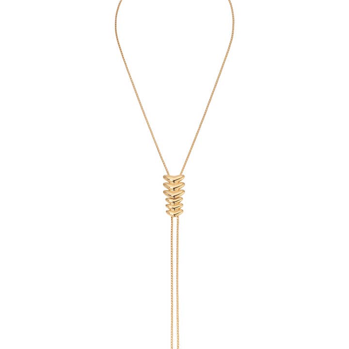 Ettika - Wholesale Y-Neck/Lariat Necklace - Metal Moderna Bolo Necklace4