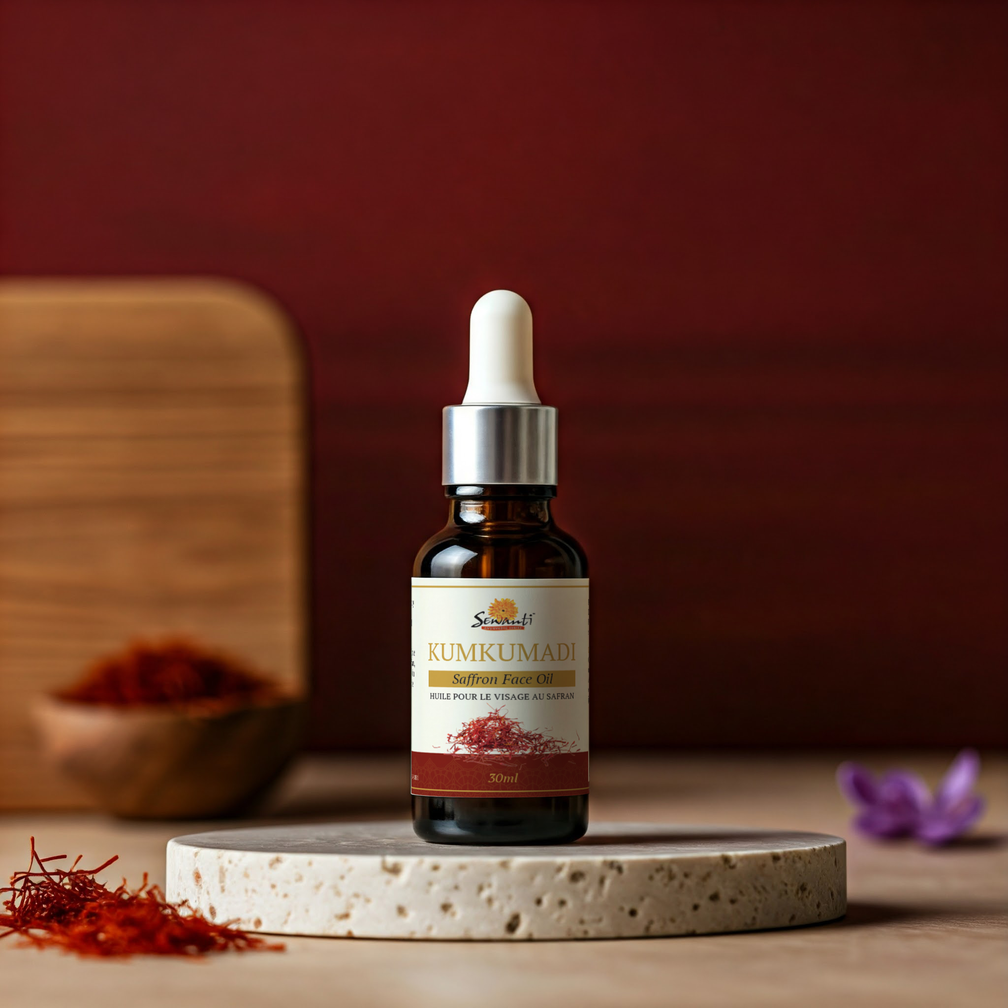 Sewanti Ayurvedic Series – Großhandel Gesichtsöl – Kumkumadi Safran-Gesichtsöl1