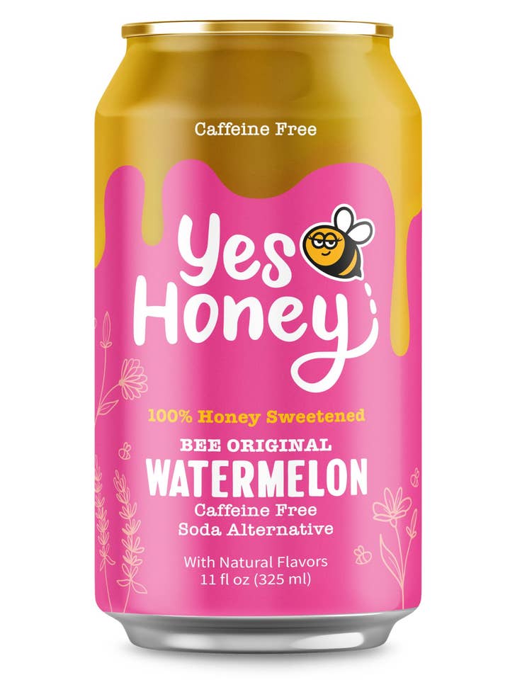 Yes Honey Watermelon Soda | Natural | Gluten & Caffeine Free for wholesale by Yes Honey