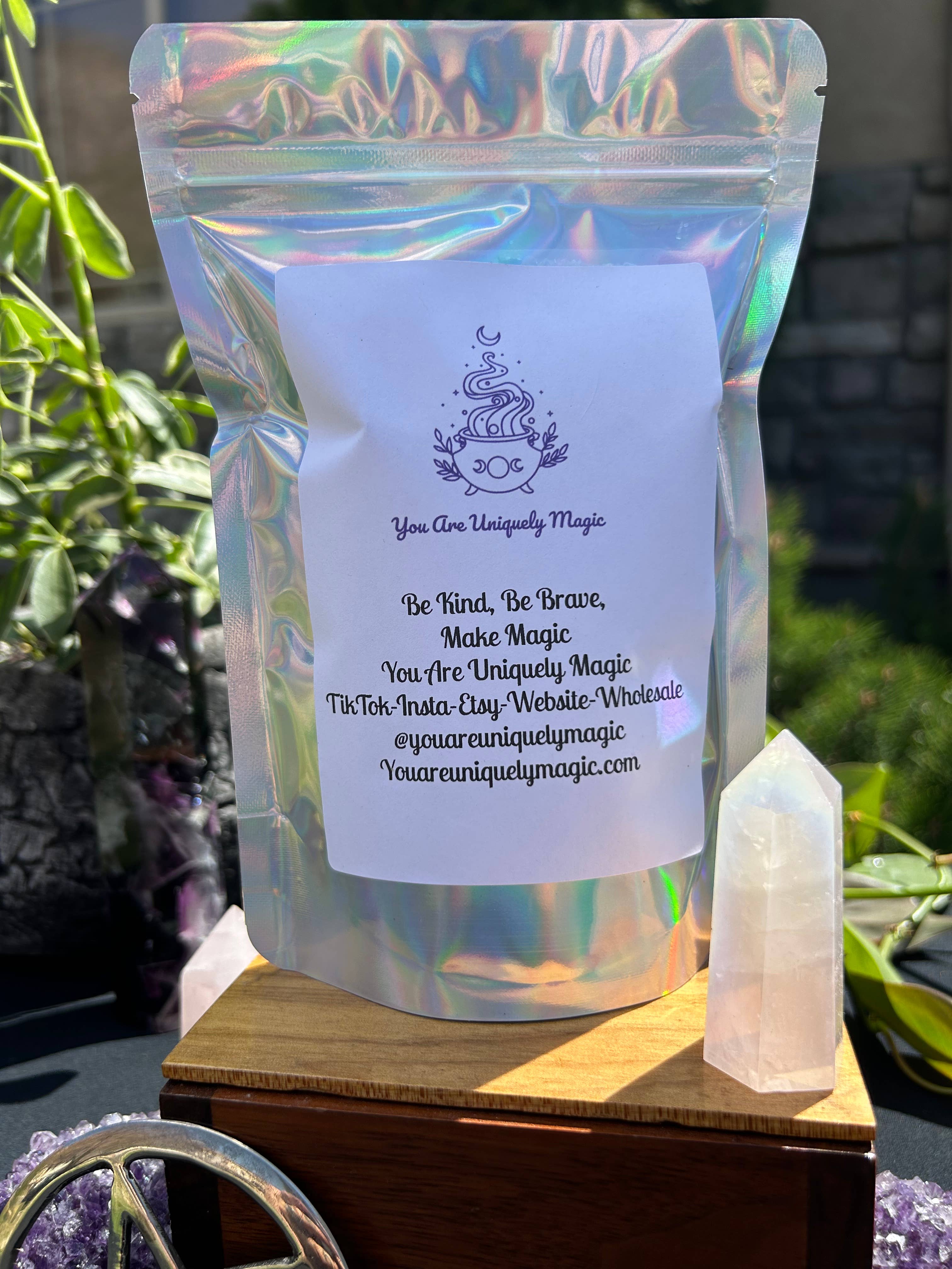 You Are Uniquely Magic - Wholesale Bath Salts - Self Love Spiritual Bath Salts 15oz1