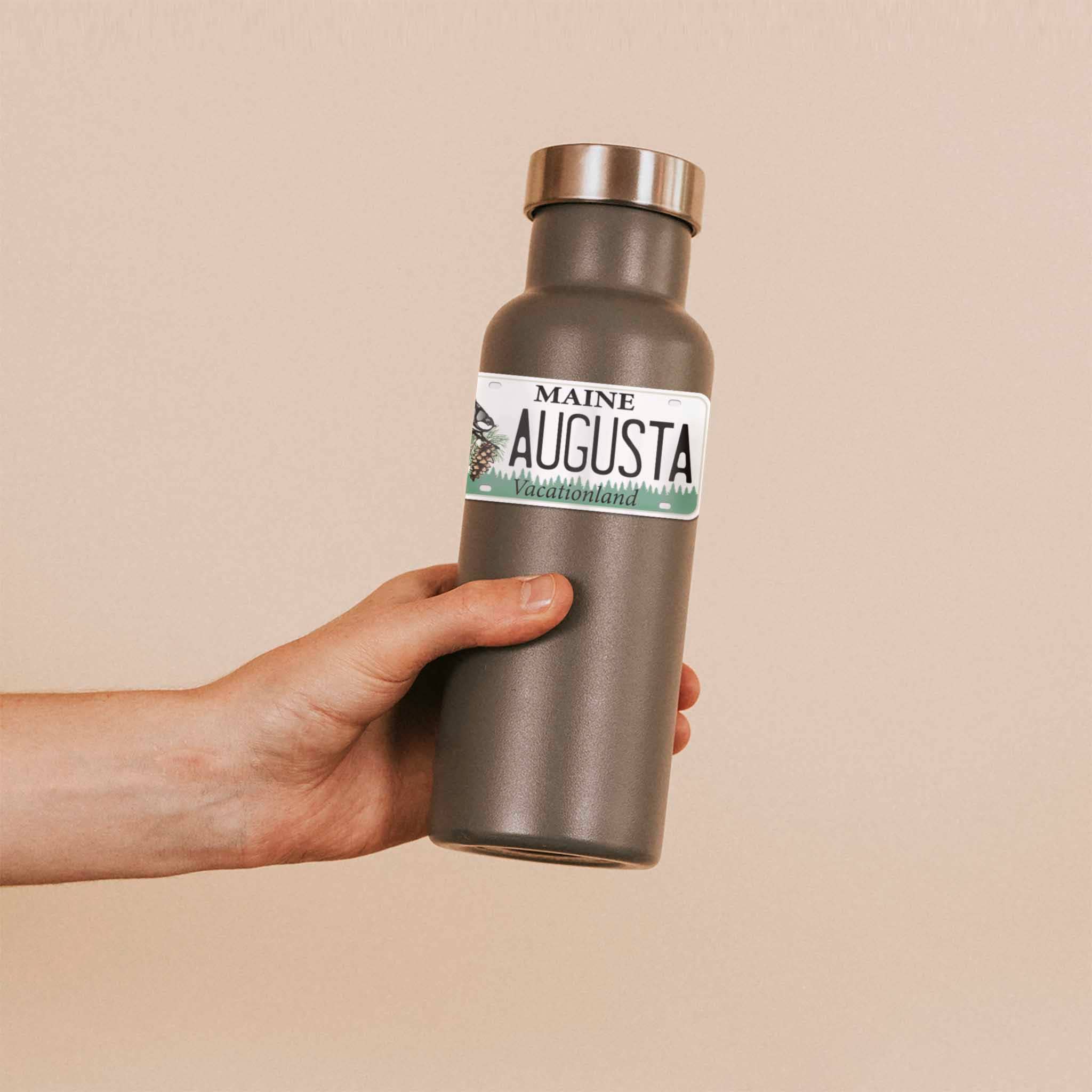 Sentinel Supply - Wholesale Sticker - Maine License Plate Stickers - Custom ME City Decals8