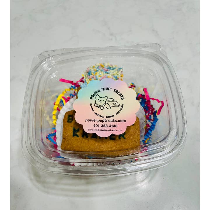 Power “Pup” Treats - Wholesale Pet Treats - Dog - Birthday Pupcake (Single)3