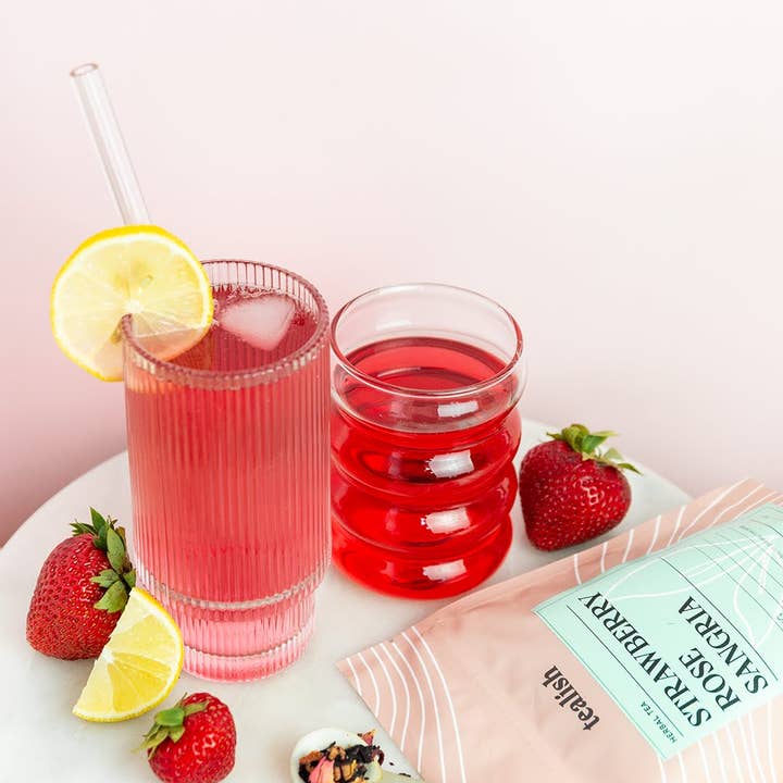 Strawberry Rose Sangria - Kräutertee für den Großhandel von Tealish