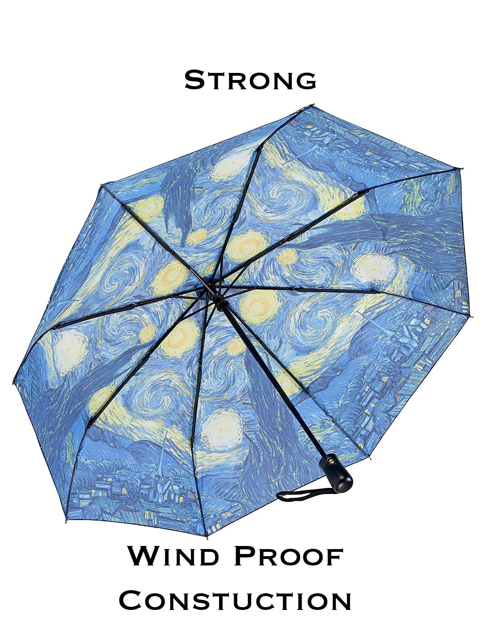 The Magic Scarf Company – Engroshandel Paraply - Unisex – 3672 - Art Design Paraplyer14