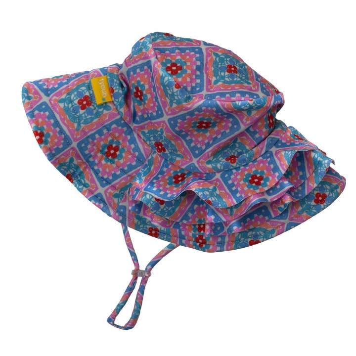 Tyoub - Wholesale Bucket hat – kids - Tyoub 141 Ruffle Bucket Hat – Sun-Smart Protect1
